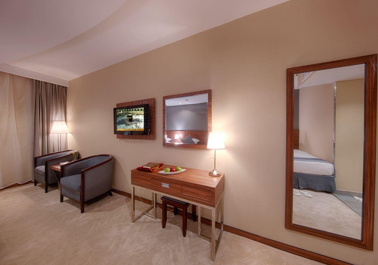 Al Safwah Orchid Hotel La Mecque Extérieur photo A room at the hotel